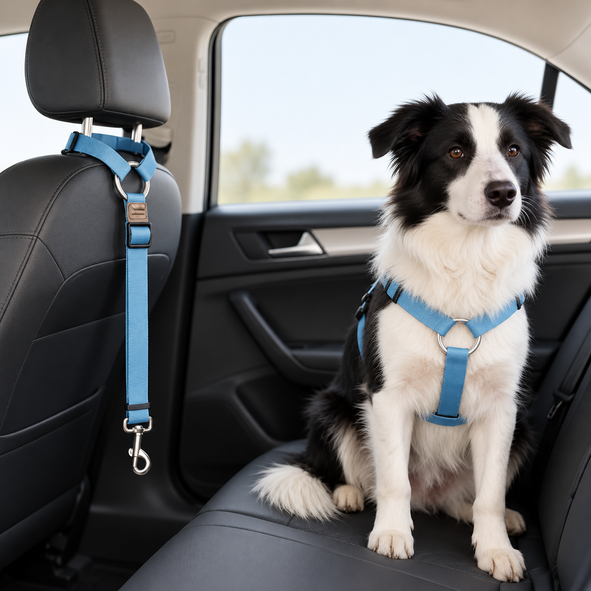 Mirevo Dog Car Safety Belt & Leash