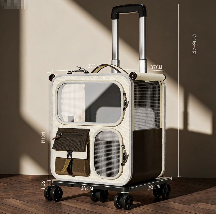 Mirevo Roll & Roam Convertible Pet Carrier