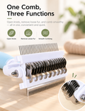 Mirevo 3-in-1 Pet Grooming Comb