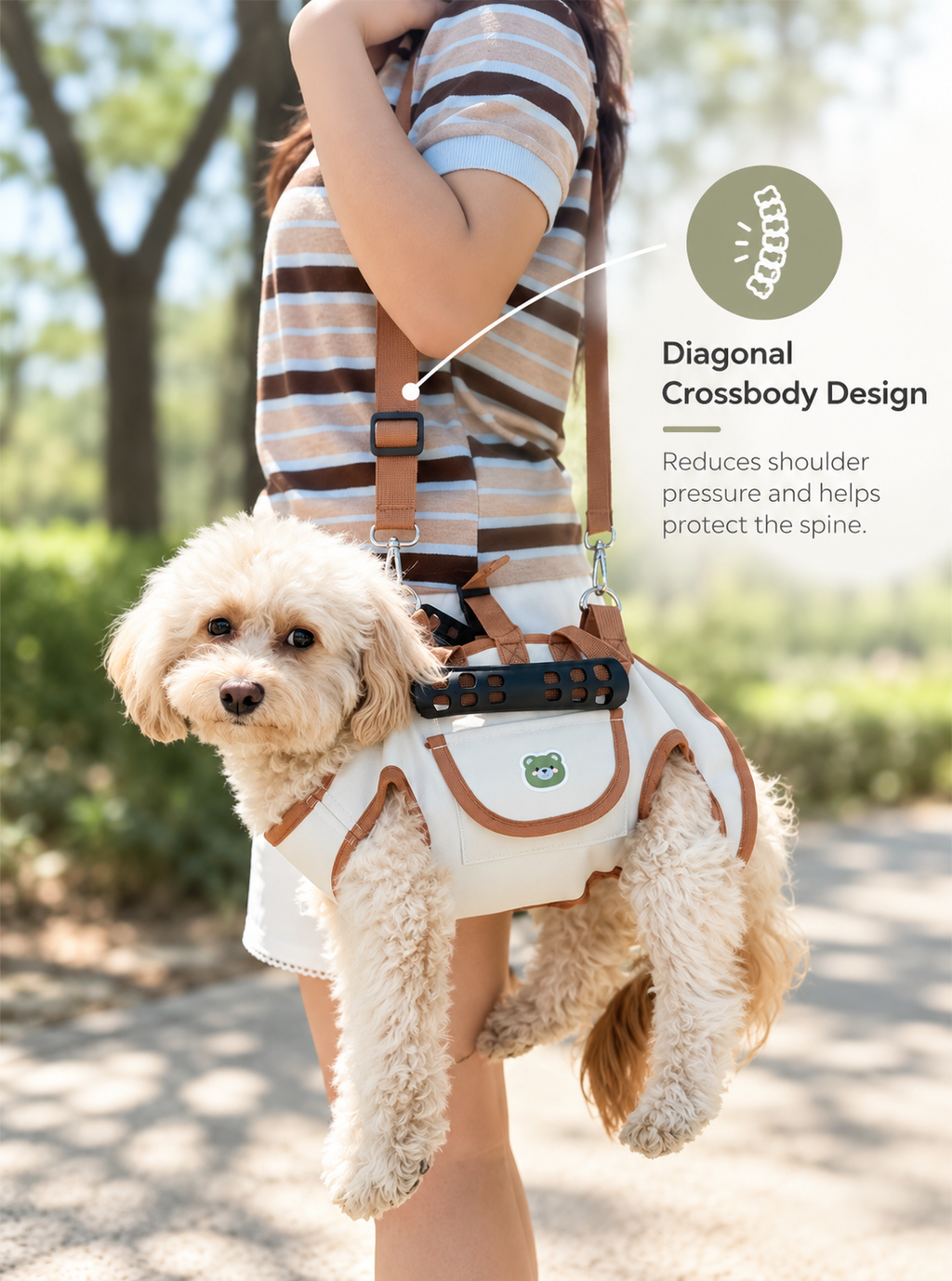 Mirevo Hands-Free Pet Carrier Backpack