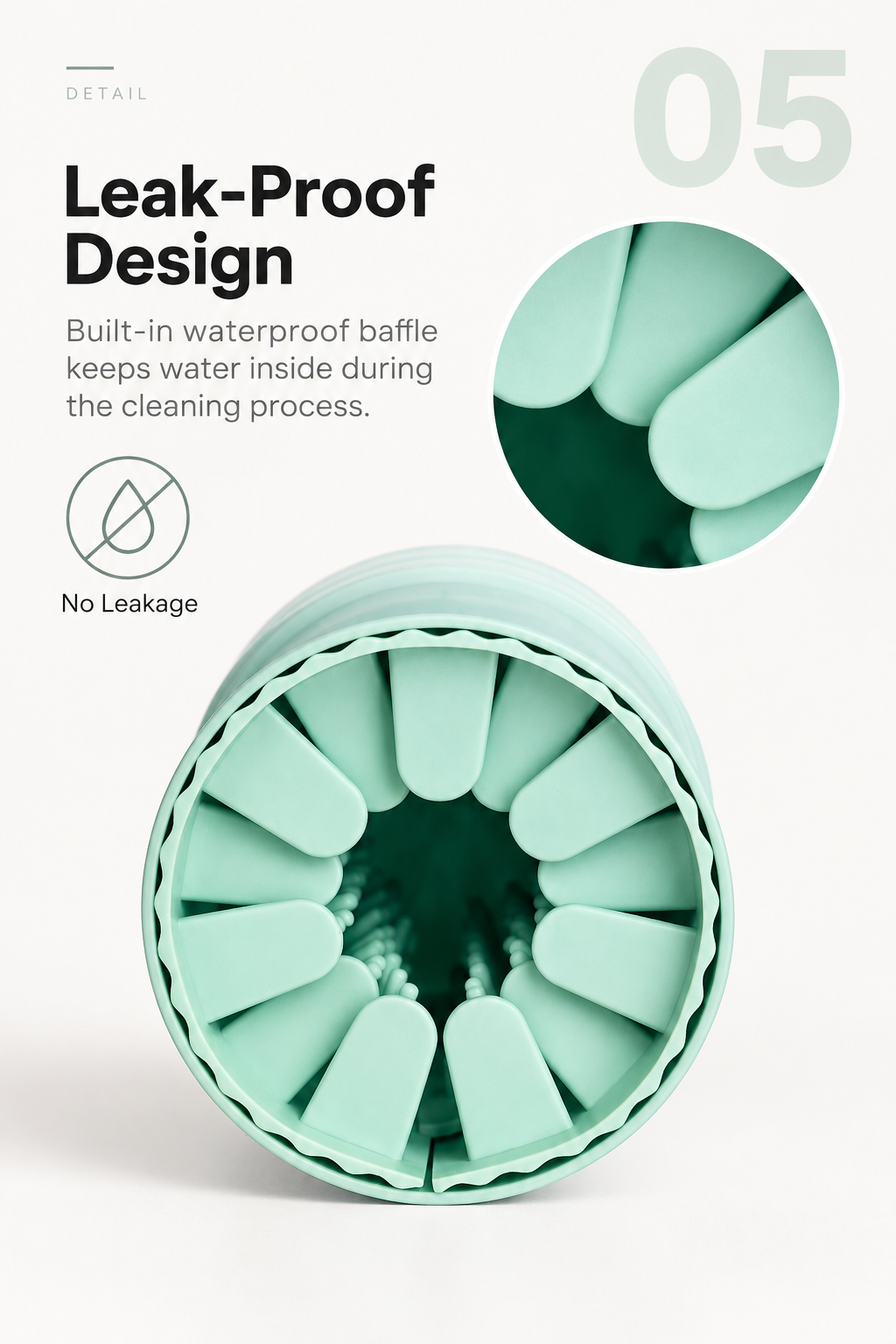 Mirevo Pet Paw Cleaner