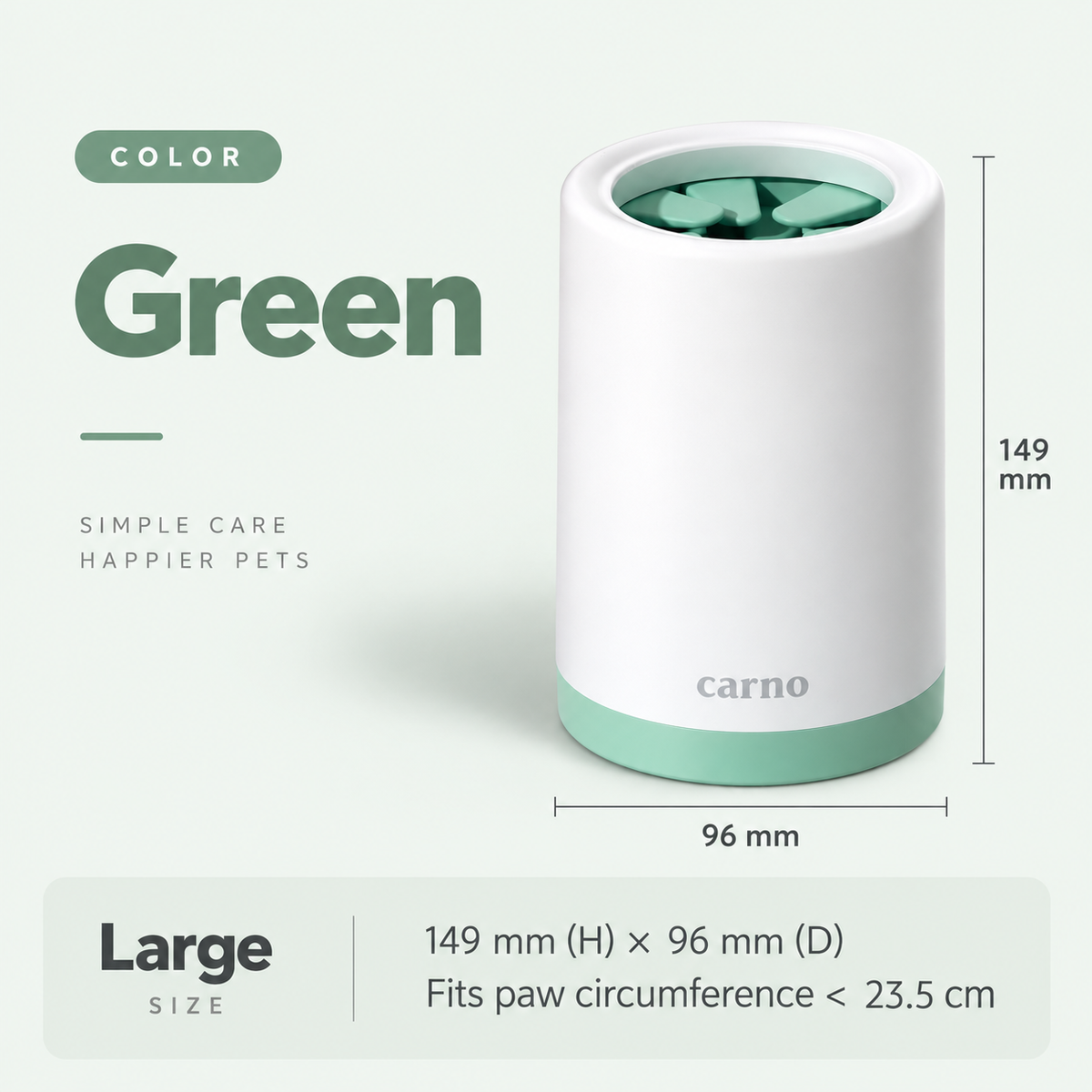 Mirevo Pet Paw Cleaner
