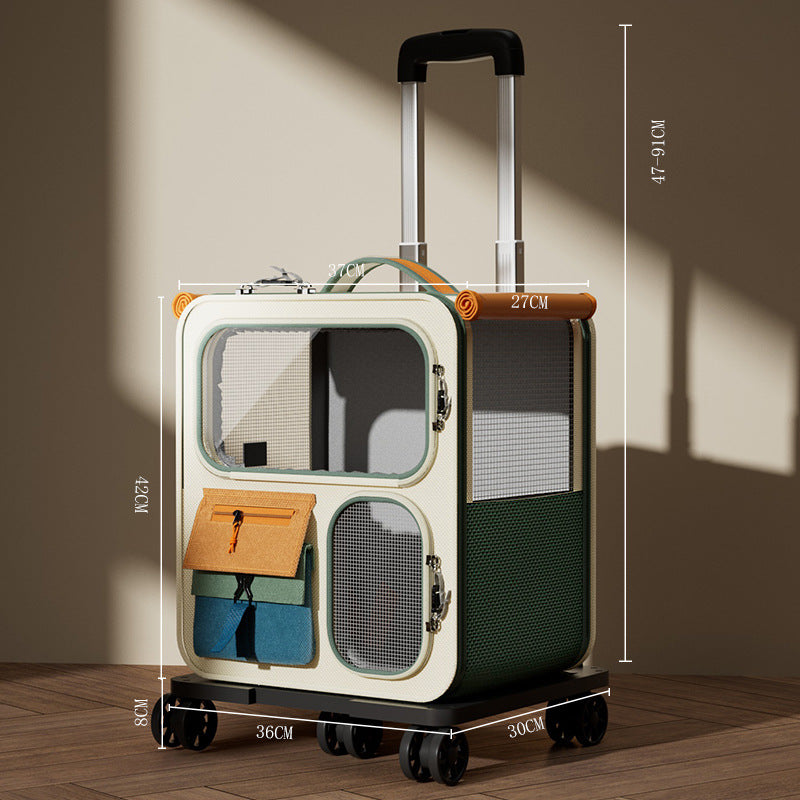 Mirevo Roll & Roam Convertible Pet Carrier